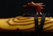 Sumac Native American Flute, Minor, Mid A-4, #F12G